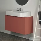 Ideal Standard CONCA 100x37,3x0,6 cm-es kerámia pult bútorra,kivágás nélkül,Calacatta marble T4346DH