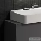 Ideal Standard CONCA 100x37,3x0,6 cm-es kerámia pult bútorra,kivágás nélkül,Grey stone T4346DI