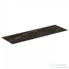 Ideal Standard CONCA 120x37,3x0,6 cm-es kerámia pult bútorra,kivágás nélkül,Black desire marble T4347DG