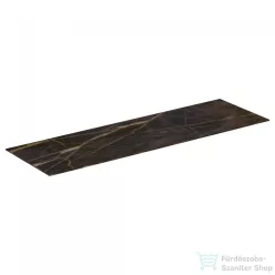   Ideal Standard CONCA 120x37,3x0,6 cm-es kerámia pult bútorra,kivágás nélkül,Black desire marble T4347DG