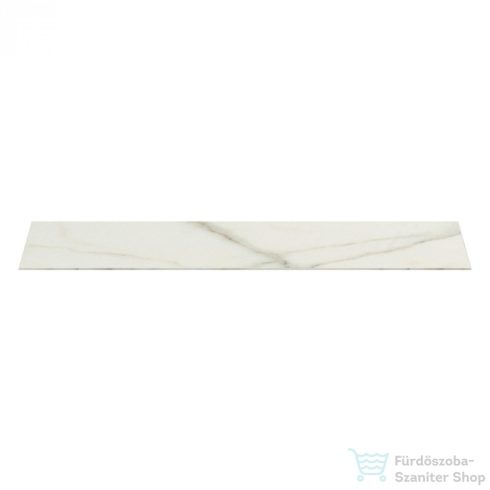 Ideal Standard CONCA 120x37,3x0,6 cm-es kerámia pult bútorra,kivágás nélkül,Calacatta marble T4347DH