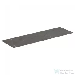   Ideal Standard CONCA 120x37,3x0,6 cm-es kerámia pult bútorra,kivágás nélkül,Grey stone T4347DI
