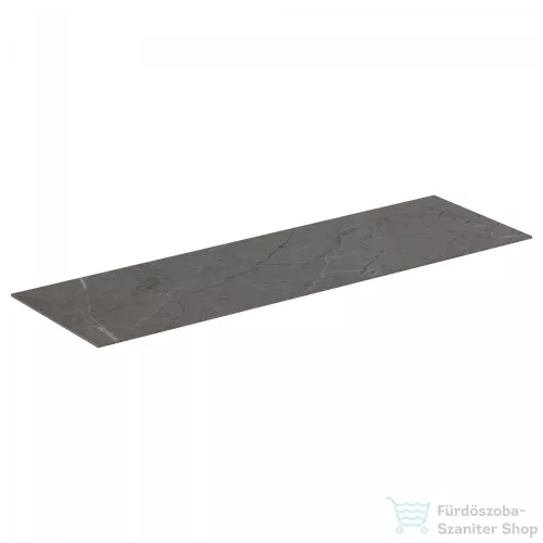 Ideal Standard CONCA 120x37,3x0,6 cm-es kerámia pult bútorra,kivágás nélkül,Grey stone T4347DI