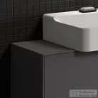 Ideal Standard CONCA 120x37,3x0,6 cm-es kerámia pult bútorra,kivágás nélkül,Grey stone T4347DI