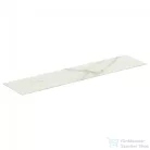 Ideal Standard CONCA 158,5x37,3x0,6 cm-es kerámia pult bútorra,kivágás nélkül,Calacatta marble T4348DH
