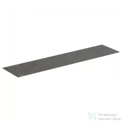   Ideal Standard CONCA 158,5x37,3x0,6 cm-es kerámia pult bútorra,kivágás nélkül,Grey stone T4348DI