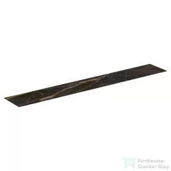   Ideal Standard CONCA 238,5x37,3x0,6 cm-es kerámia pult bútorra,kivágás nélkül,Black desire marble T4350DG