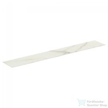   Ideal Standard CONCA 238,5x37,3x0,6 cm-es kerámia pult bútorra,kivágás nélkül,Calacatta marble T4350DH