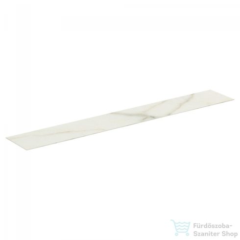 Ideal Standard CONCA 238,5x37,3x0,6 cm-es kerámia pult bútorra,kivágás nélkül,Calacatta marble T4350DH