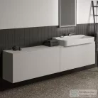Ideal Standard CONCA 238,5x37,3x0,6 cm-es kerámia pult bútorra,kivágás nélkül,Calacatta marble T4350DH