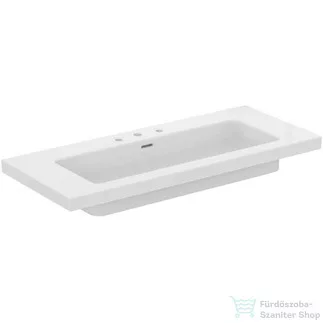 Ideal Standard EXTRA 121x51 cm-es falra/bútorra szerelhető mosdó 3 csaplyukkal,fehér T437201