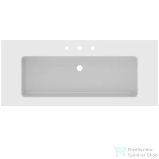 Ideal Standard EXTRA 121x51 cm-es falra/bútorra szerelhető mosdó 3 csaplyukkal,fehér T437201