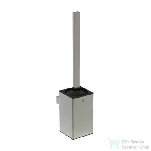 Ideal Standard CONCA SQUARED fali WC kefe tartó,Silver storm T4494GN