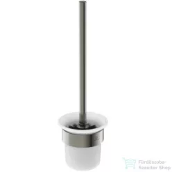   Ideal Standard CONCA ROUND fali wc kefe tartó,Silver storm T4495GN