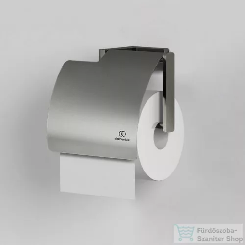 Ideal Standard CONCA SQUARED fali WC papír tartó,Silver storm T4496GN