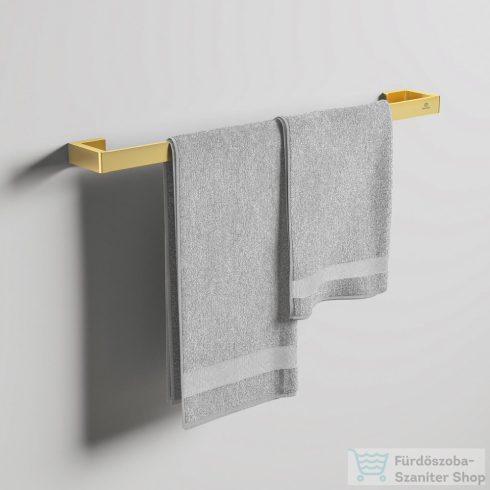 Ideal Standard CONCA SQUARED 60 cm-es törölközőtartó,brushed gold T4498A2