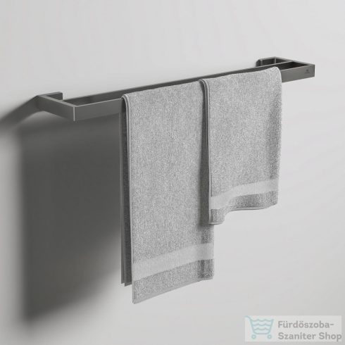 Ideal Standard CONCA SQUARED 60 cm-es dupla törölközőtartó,Magnetic grey T4500A5