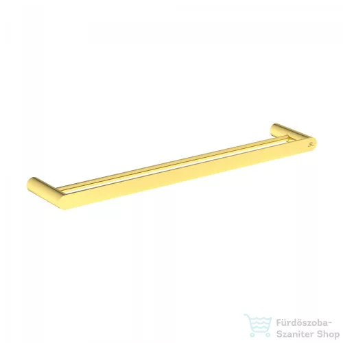 Ideal Standard CONCA ROUND 60 cm-es dupla törölközőtartó,brushed gold T4501A2