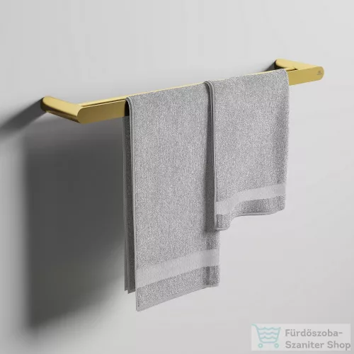 Ideal Standard CONCA ROUND 60 cm-es dupla törölközőtartó,brushed gold T4501A2