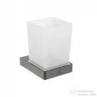 Ideal Standard CONCA SQUARED fali fogmosó pohár,magnetic grey T4504A5
