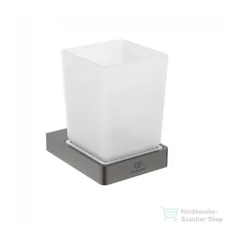   Ideal Standard CONCA SQUARED fali fogmosó pohár,magnetic grey T4504A5