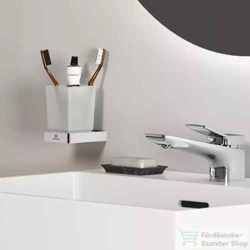 Ideal Standard CONCA SQUARED fali fogmosó pohár,Króm T4504AA