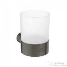   Ideal Standard CONCA ROUND fali fogmosó pohár,magnetic grey T4505A5