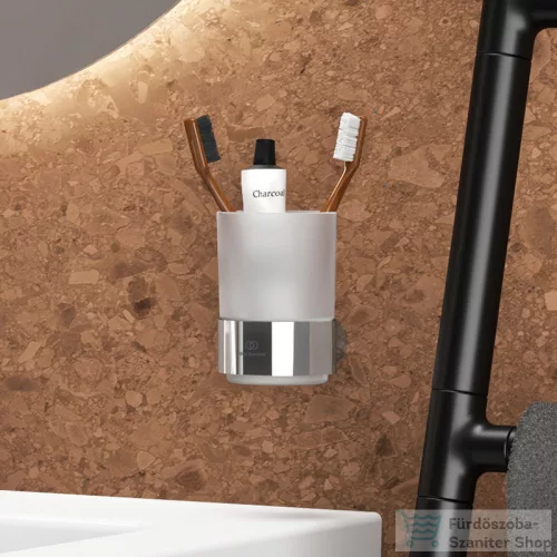 Ideal Standard CONCA ROUND fali fogmosó pohár,króm T4505AA