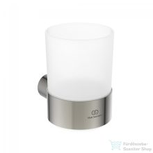   Ideal Standard CONCA ROUND fali fogmosó pohár,Silver storm T4505GN