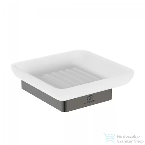 Ideal Standard CONCA SQUARED fali szappantartó,Magnetic grey T4508A5