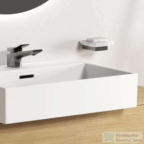 Ideal Standard CONCA SQUARED fali szappantartó,Magnetic grey T4508A5