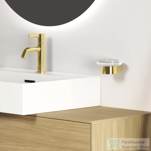 Ideal Standard CONCA ROUND fali szappantartó,brushed gold T4509A2
