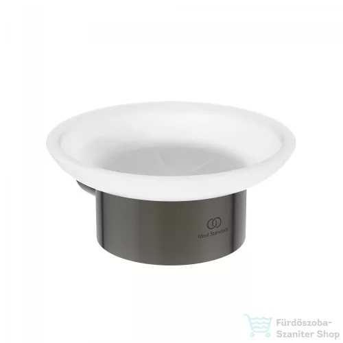 Ideal Standard CONCA ROUND fali szappantartó,magnetic grey T4509A5