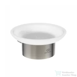   Ideal Standard CONCA ROUND fali szappantartó,Silver storm T4509GN