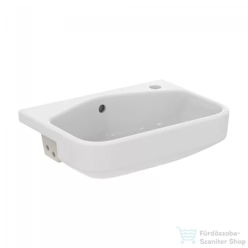 Ideal Standard I.Life S 50x36 cm-es félig beépíthető mosdó,fehér T458801