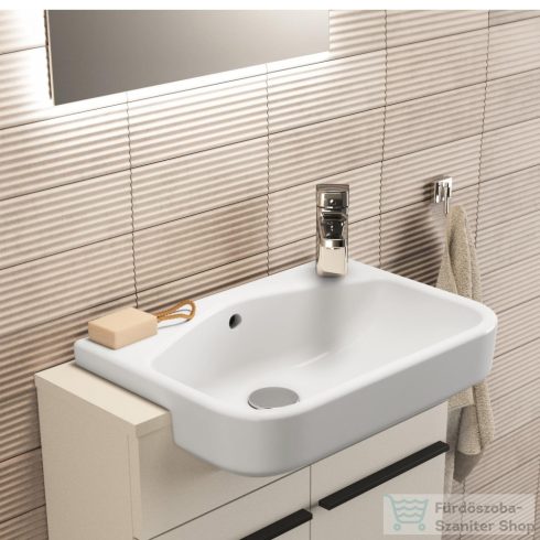 Ideal Standard I.Life S 50x36 cm-es félig beépíthető mosdó,fehér T458801