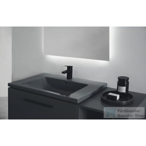 Ideal Standard I.Life B 81x51 cm-es falra/bútorra szerelhető mosdó,fényes szürke T460458