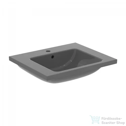 Ideal Standard I.Life B 61x51 cm-es falra/bútorra szerelhető mosdó,fényes szürke T460558