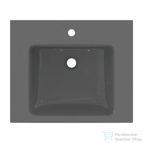 Ideal Standard I.Life B 61x51 cm-es falra/bútorra szerelhető mosdó,fényes szürke T460558