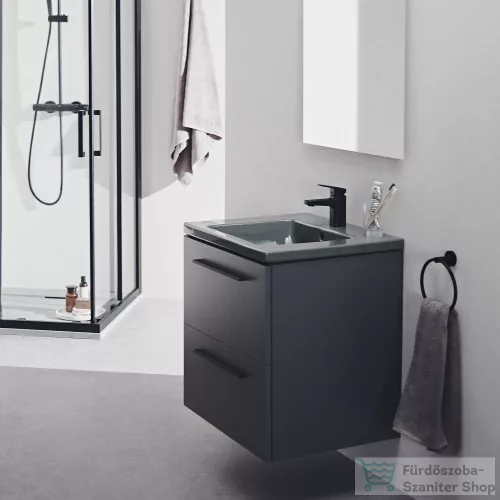 Ideal Standard I.Life B 61x51 cm-es falra/bútorra szerelhető mosdó,fényes szürke T460558
