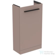   Ideal Standard I.Life S 41x20,5 cm-es 1 ajtós álló szekrény mosdó és fogantyú nélkül,Greige matt T5005NH
