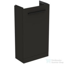   Ideal Standard I.Life S 41x20,5 cm-es 1 ajtós álló szekrény mosdó és fogantyú nélkül,Carbon grey matt T5005NV