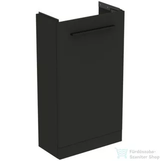 Ideal Standard I.Life S 41x20,5 cm-es 1 ajtós álló szekrény mosdó és fogantyú nélkül,Carbon grey matt T5005NV