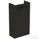 Ideal Standard I.Life S 41x20,5 cm-es 1 ajtós álló szekrény mosdó és fogantyú nélkül,Carbon grey matt T5005NV