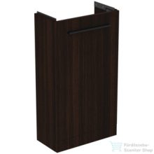   Ideal Standard I.Life S 41x20,5 cm-es 1 ajtós álló szekrény mosdó és fogantyú nélkül,Coffee oak T5005NW