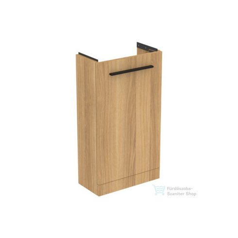 Ideal Standard I.Life S 41x20,5 cm-es 1 ajtós álló szekrény mosdó és fogantyú nélkül,Natural oak T5005NX