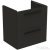 Ideal Standard I.LIFE A 60x44 cm-es 2 fiókos fali szekrény mosdó és fogantyú nélkül,Carbon grey matt T5255NV