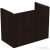Ideal Standard I.LIFE A 80x44 cm-es 2 fiókos fali alsószekrény mosdó és fogantyú nélkül,Coffee oak T5256NW