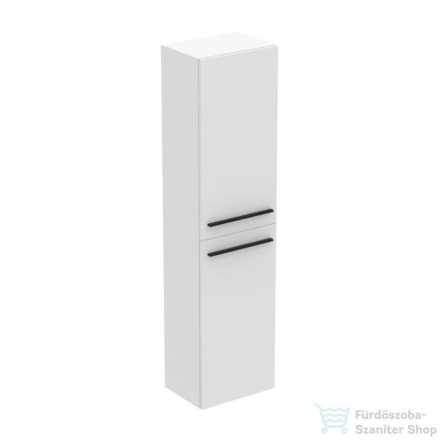 Ideal Standard I.Life A 40x30x160 cm-es 2 ajtós szekrény fogantyú nélkül,matt fehér T5260DU