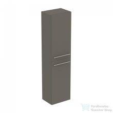   Ideal Standard I.Life A 40x30x160 cm-es 2 ajtós szekrény fogantyú nélkül,Quartz grey matt T5260NG